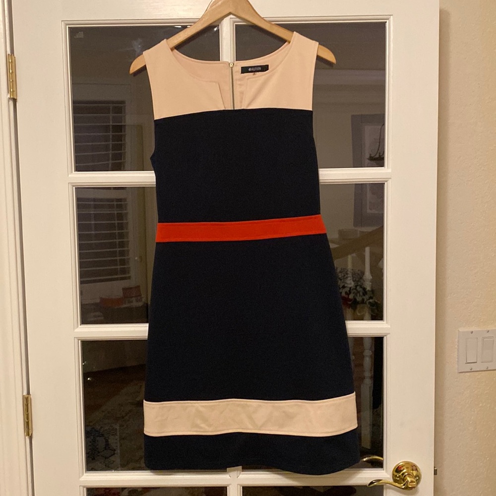 41Hawthorn Sloan Colorblock A-Line Ponte Shift Dress